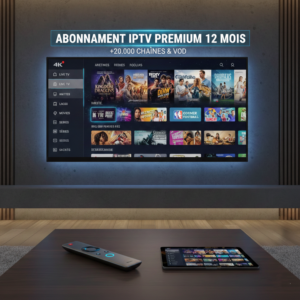 Abonnement Premium IPTV pour Smart TV: Guide Complet